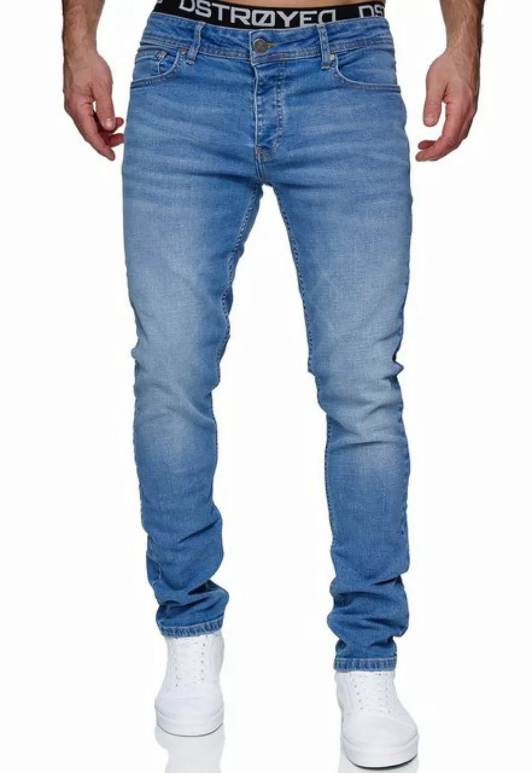 MERISH Slim-fit-Jeans MERISH Jeans Herren Slim Fit Jeanshose Stretch Design günstig online kaufen