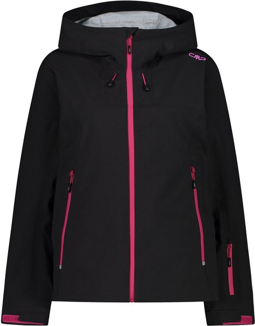 CMP Softshelljacke WOMAN JACKET FIX HOOD ANTRACITE günstig online kaufen