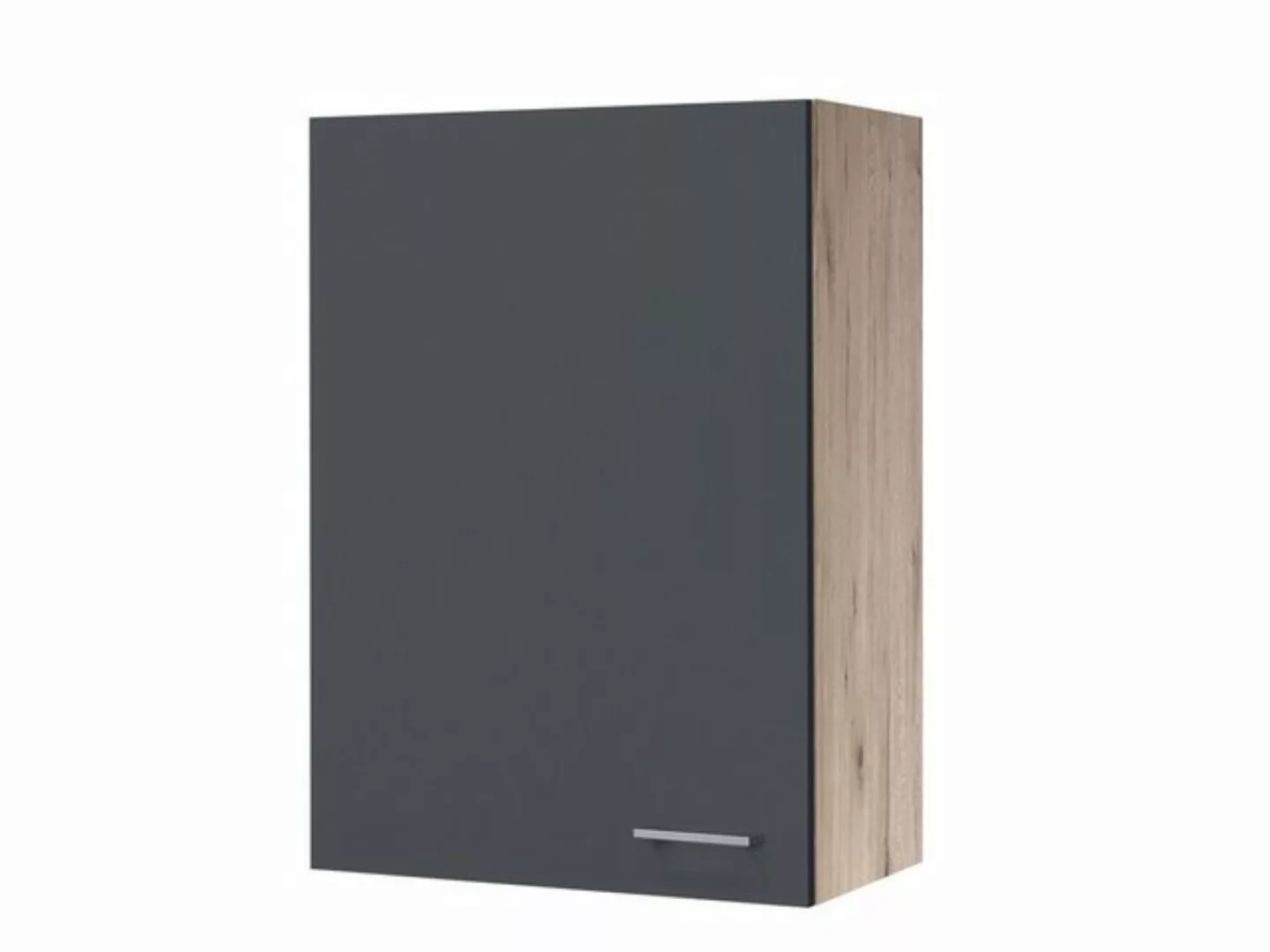 Flex-Well Hängeschrank Hochhängeschrank Küche - 60 x 89 cm breit - Basaltgr günstig online kaufen