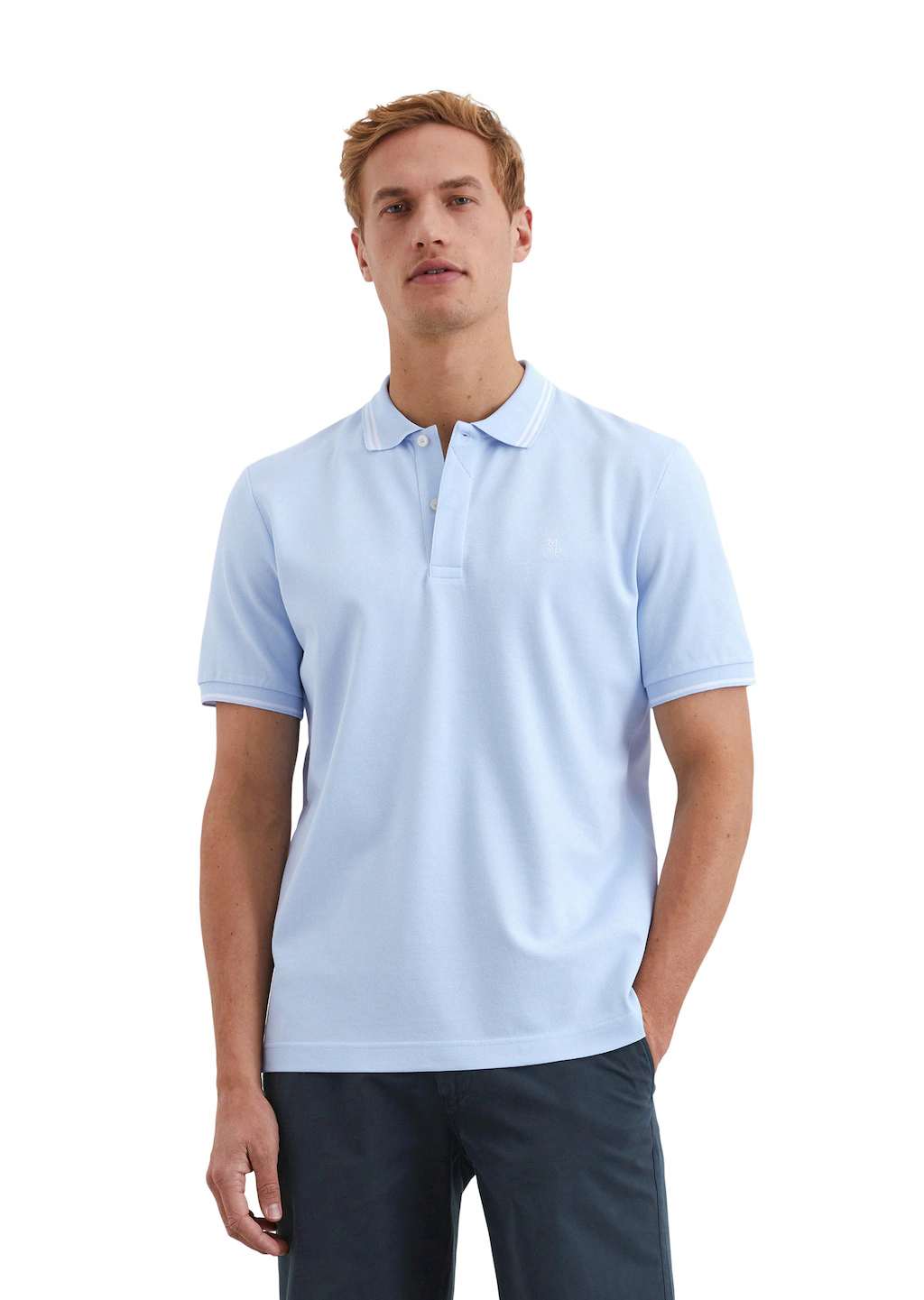 Marc OPolo Poloshirt "aus reiner Bio-Baumwolle" günstig online kaufen