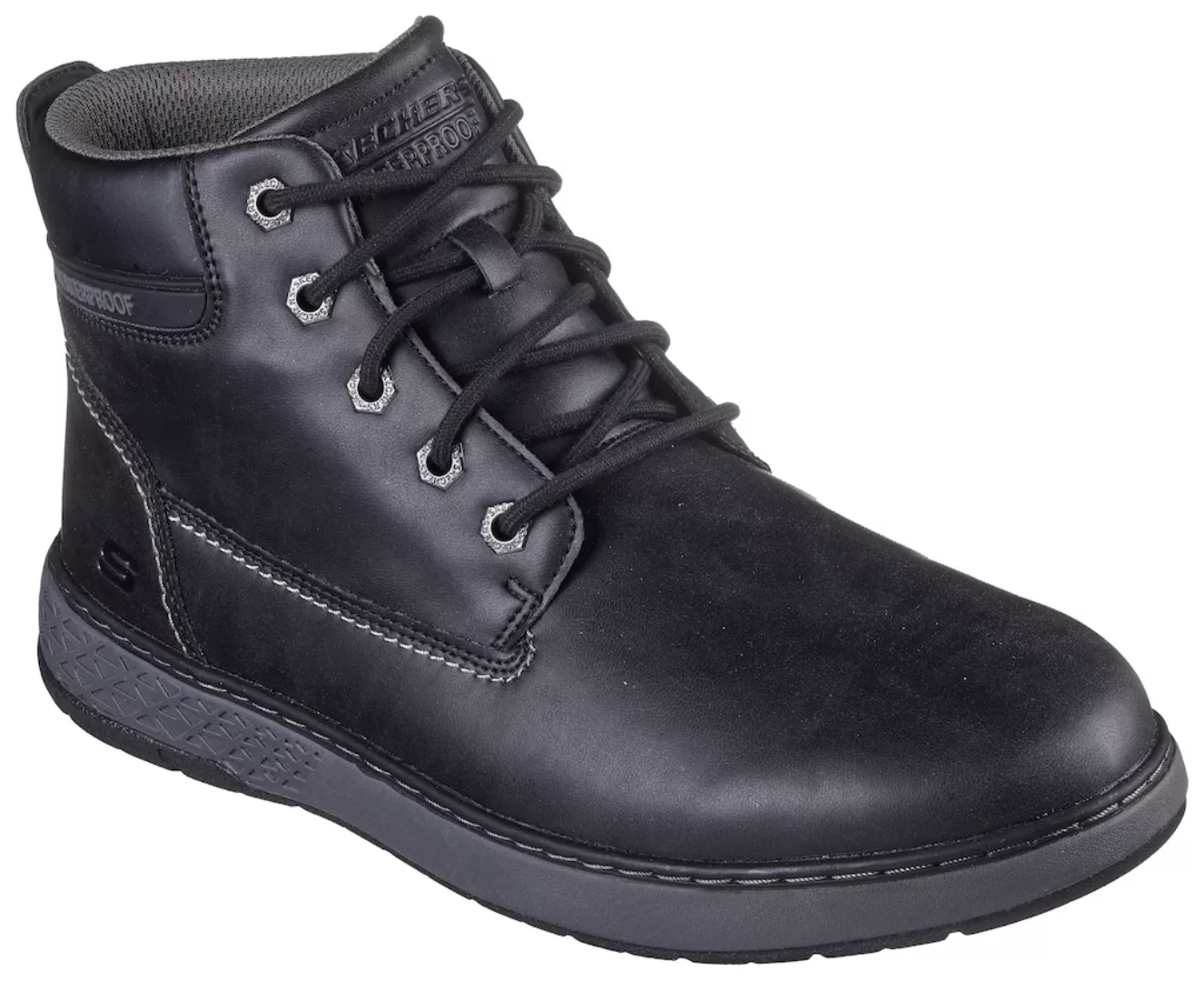 Skechers Schnürboots "GARLAN", Berufschuh, Schnürstiefel, Boots mit dämpfen günstig online kaufen