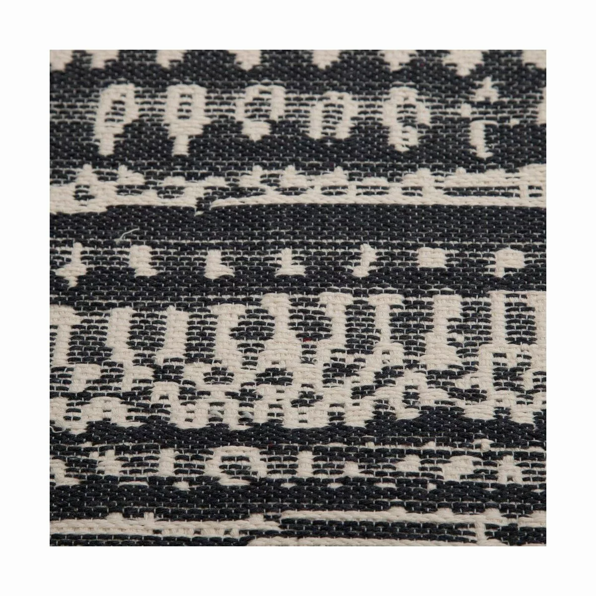 Teppich 80 X 150 Cm Grau Beige Baumwolle günstig online kaufen