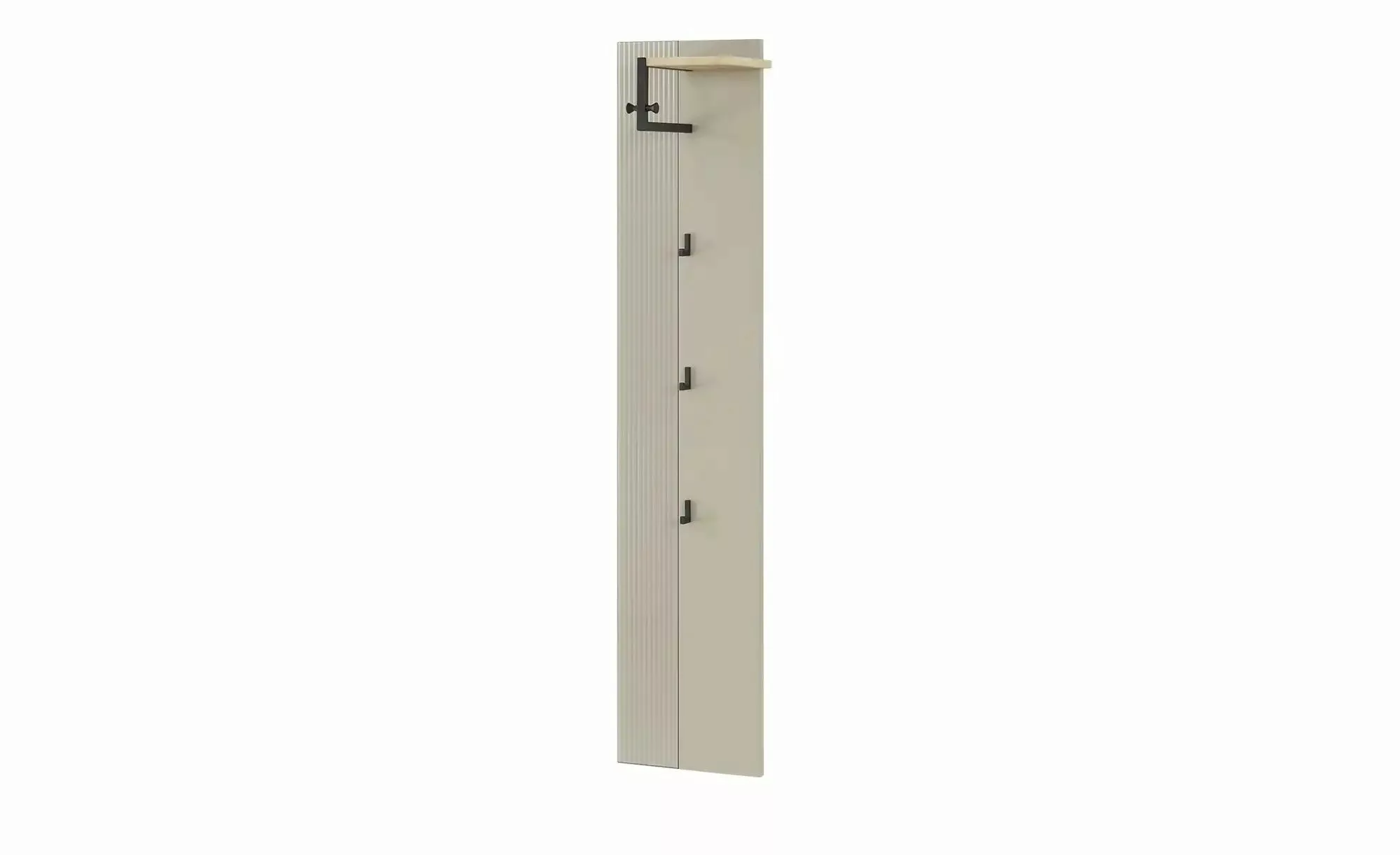 Garderobenpaneel  Brera ¦ beige ¦ Holzwerkstoff,Glas ¦ Maße (cm): B: 38 H: günstig online kaufen