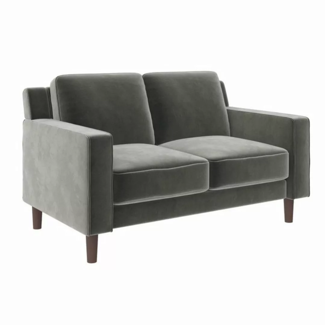 loft24 Sofa Brynn, Couch, 2-Sitzer, Samtbezug, Breite 138 cm günstig online kaufen