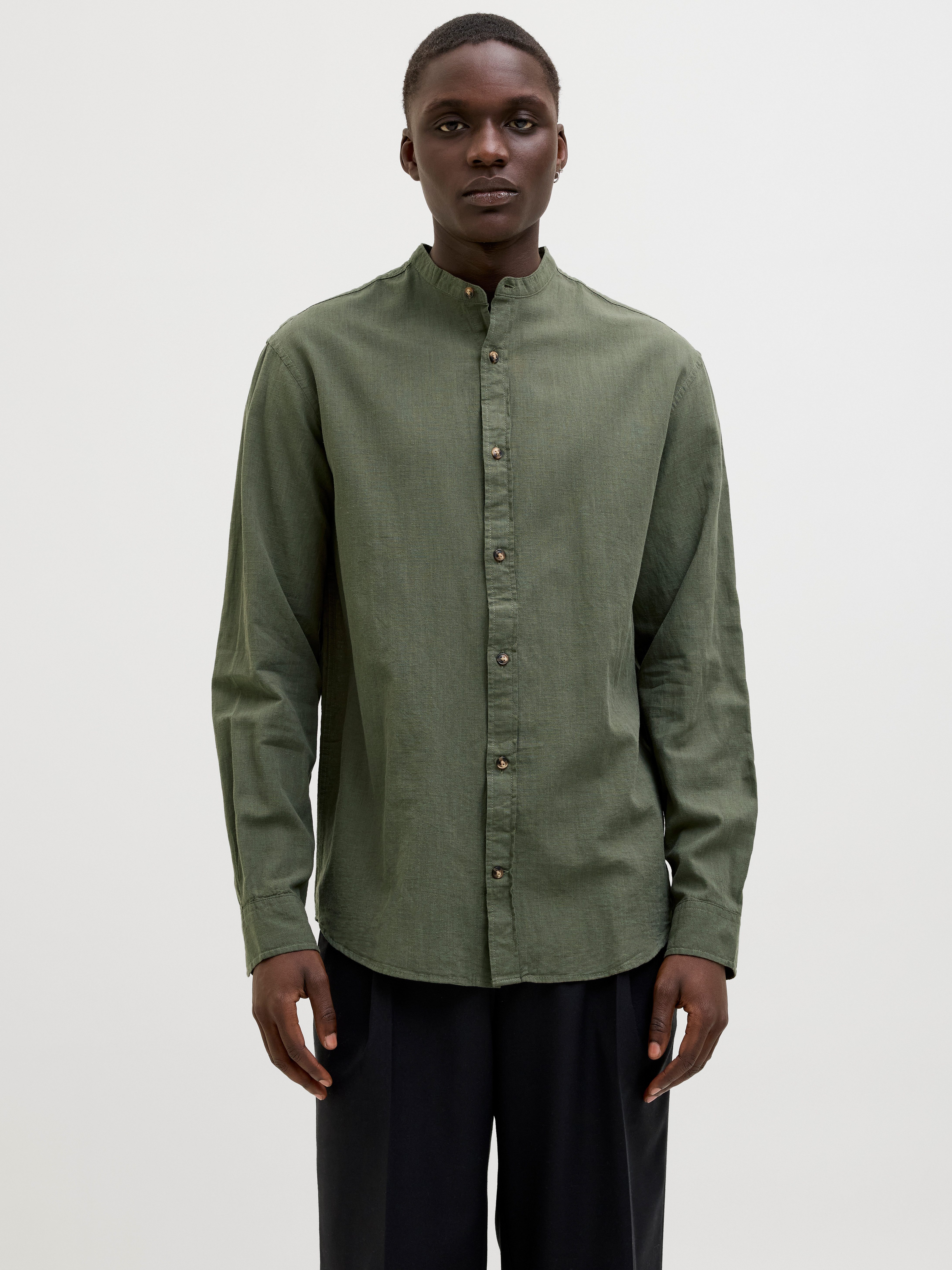 Jack & Jones Langarmhemd JJESUMMER BAND günstig online kaufen