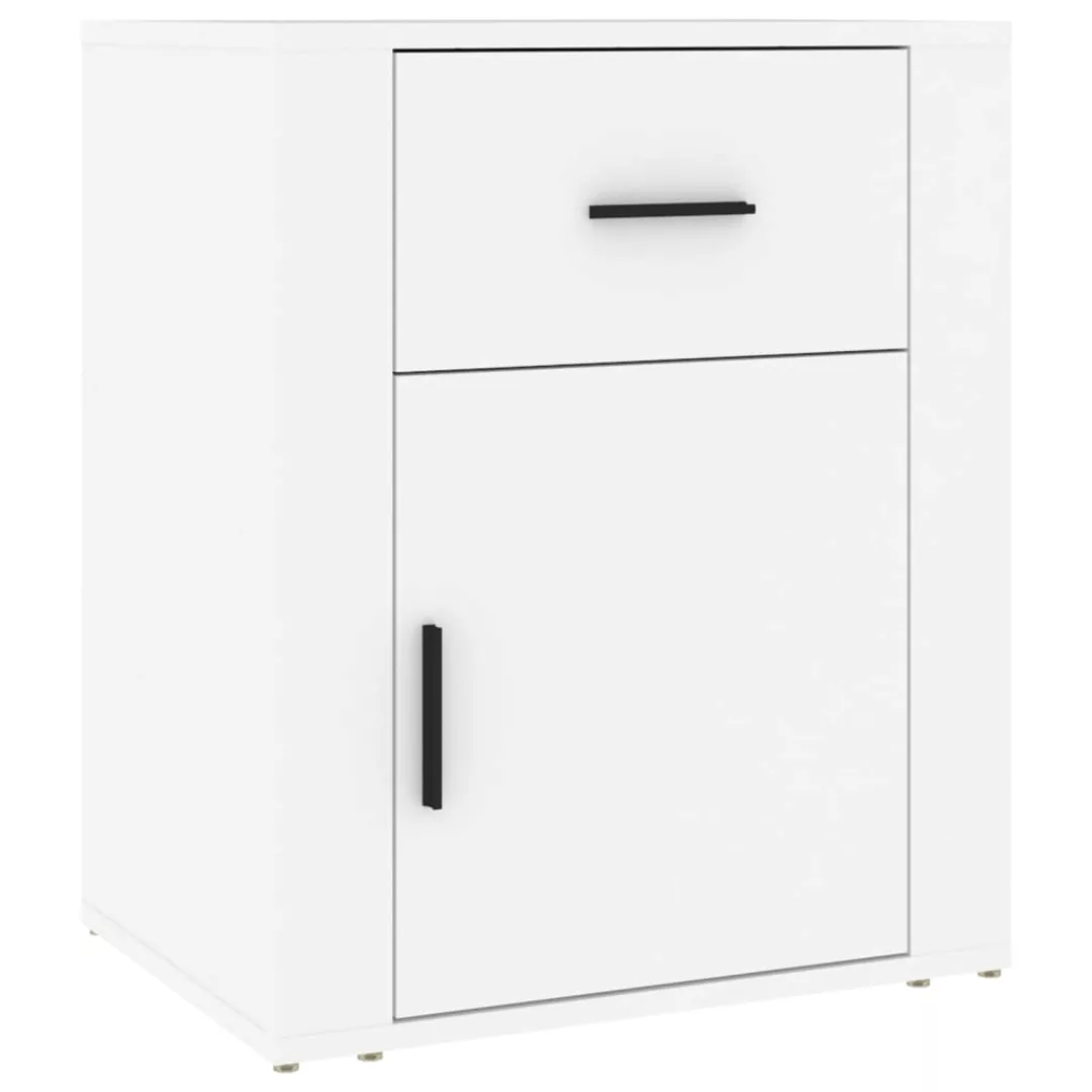 Vidaxl Nachttisch Weiß 50x36x60 Cm Holzwerkstoff günstig online kaufen