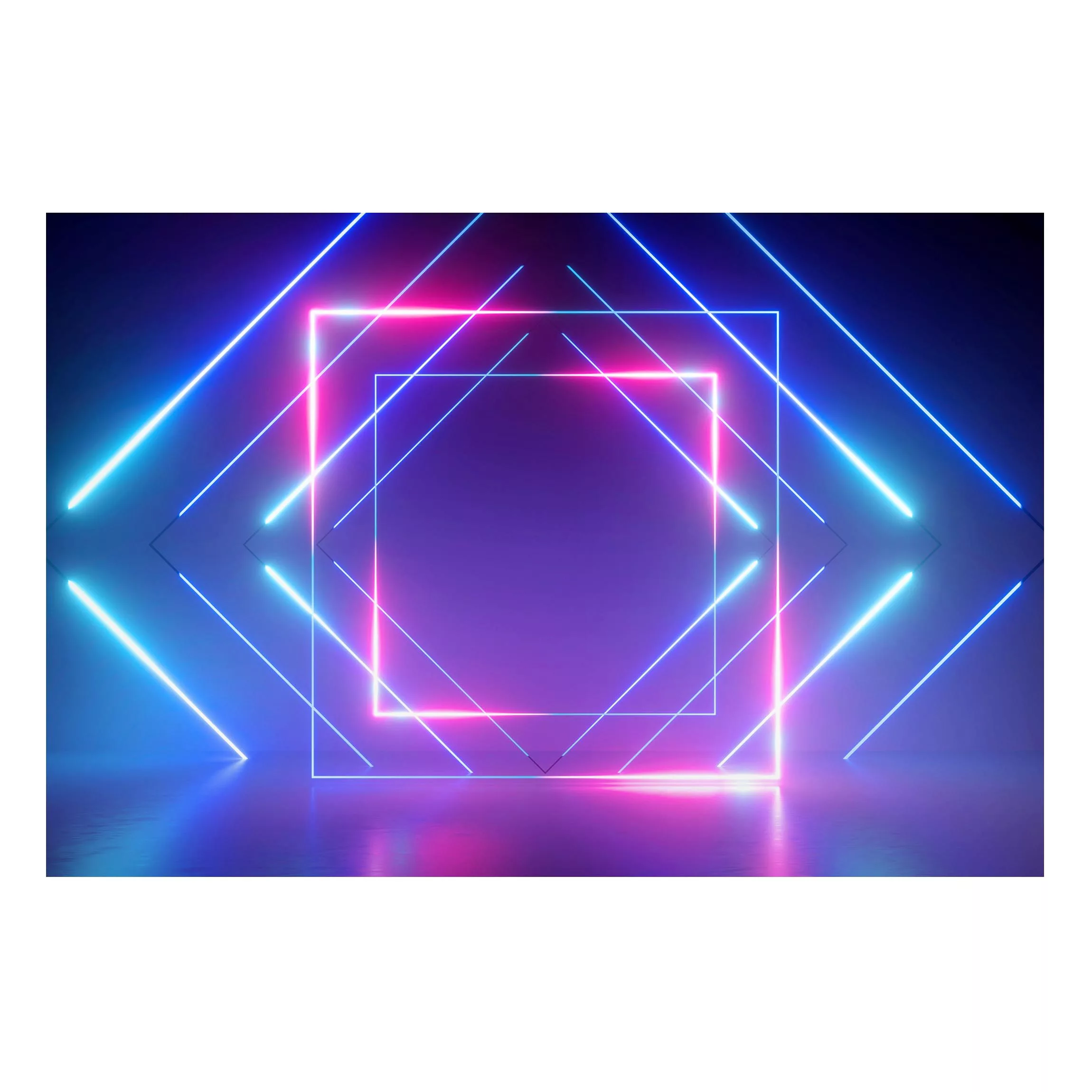 Magnettafel Geometrical Neon Light günstig online kaufen