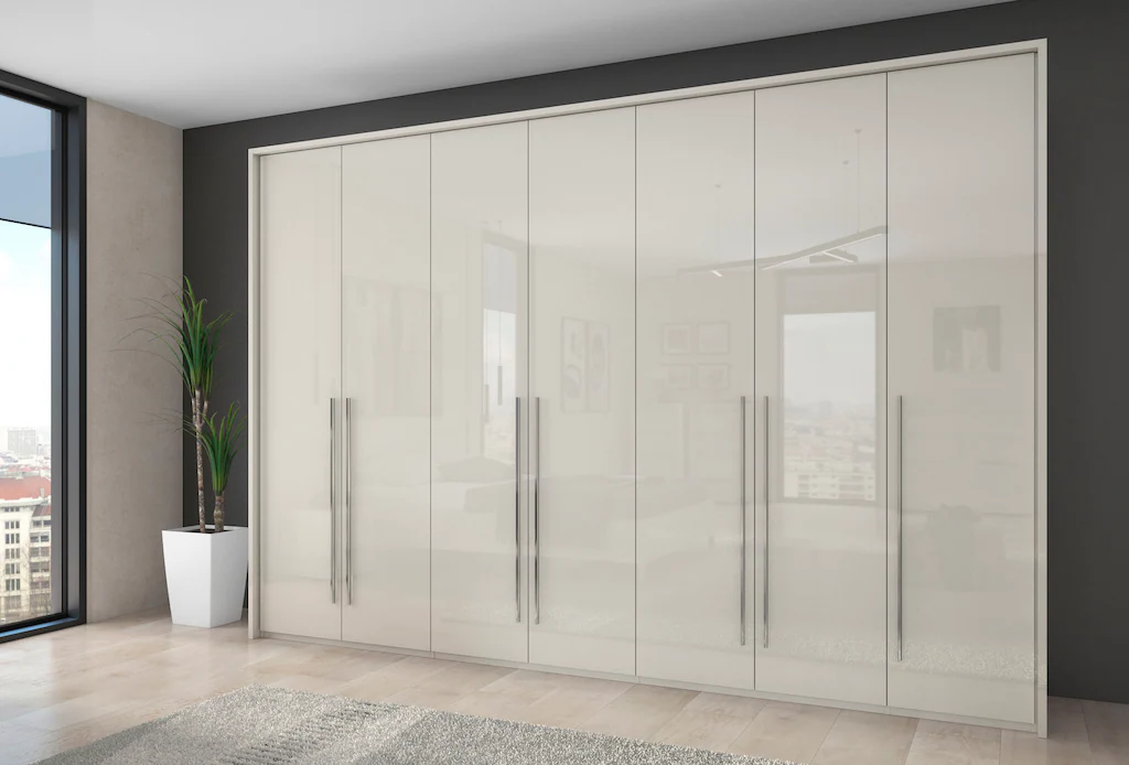 Places of Style Kleiderschrank "Piano, inklusive Rahmen und Beleuchtung, so günstig online kaufen