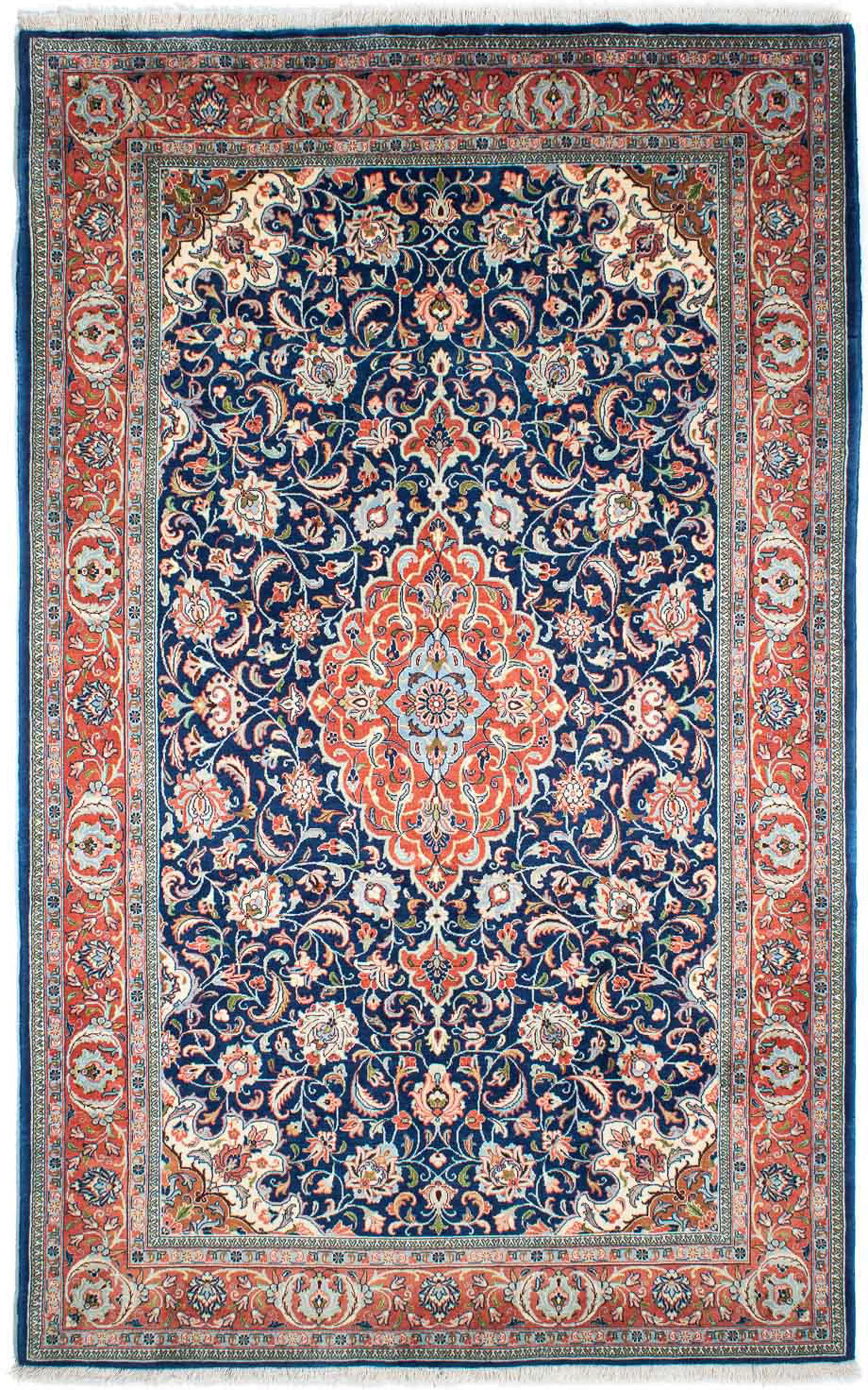 morgenland Orientteppich »Perser - Royal - 280 x 177 cm - dunkelblau«, rech günstig online kaufen