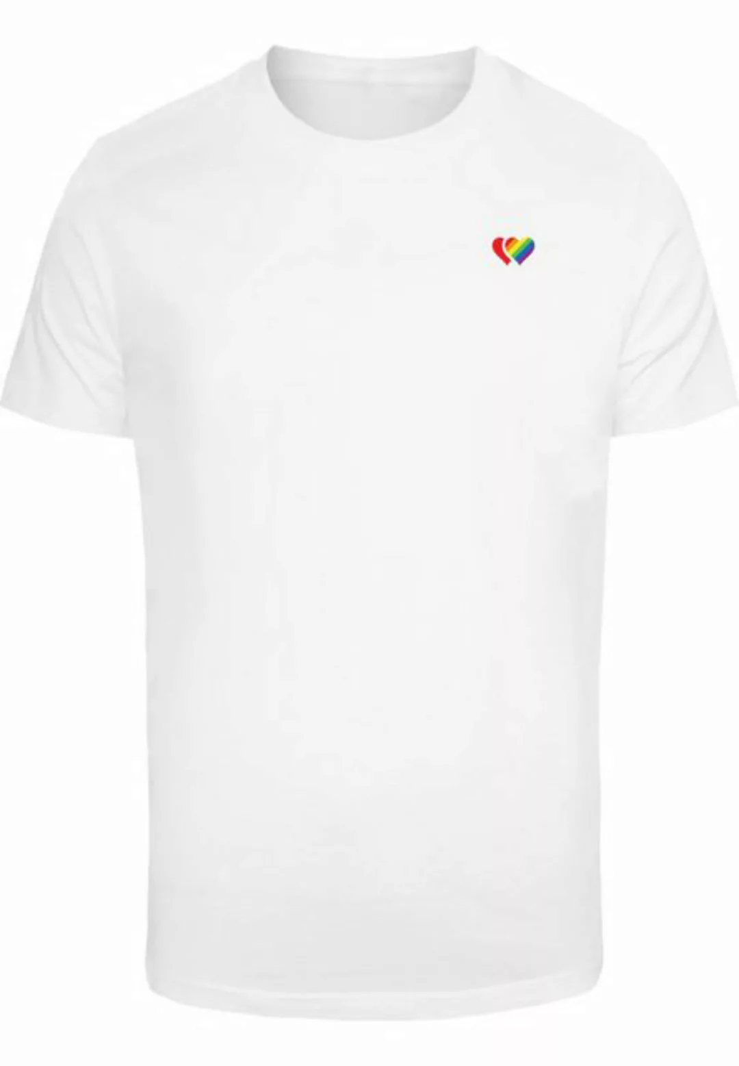 MisterTee T-Shirt MisterTee Double Hearts Pride Tee (1-tlg) günstig online kaufen