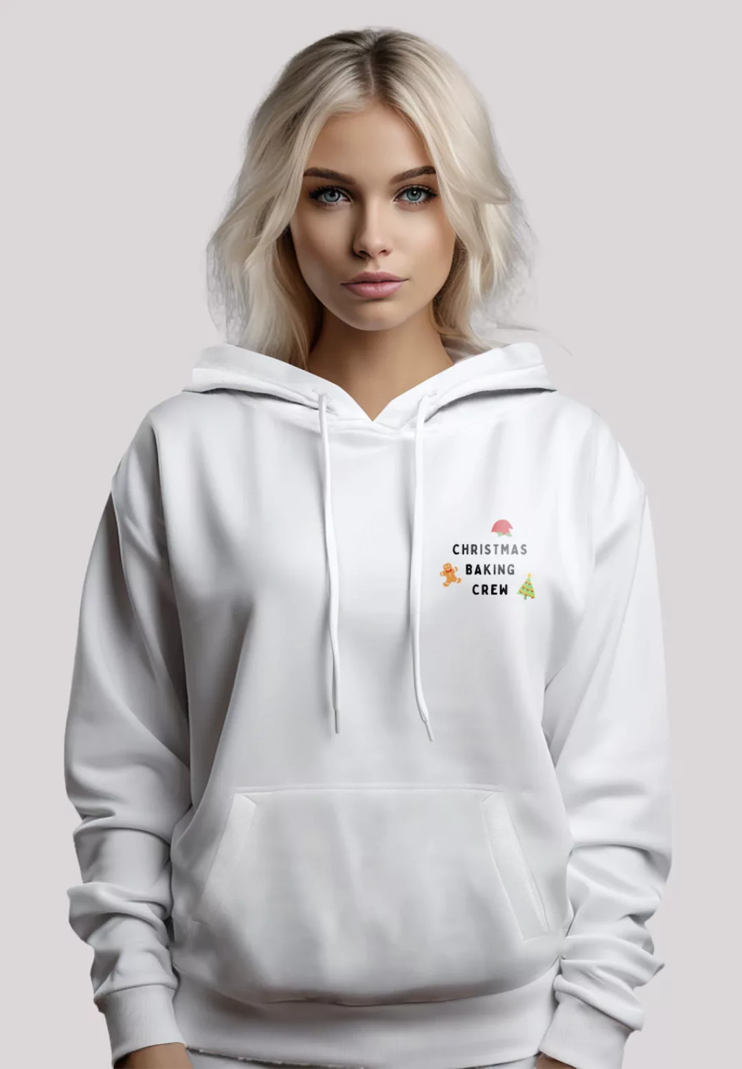 F4NT4STIC Kapuzenpullover "Christmas Baking Crew", Premium Qualität, Rock-M günstig online kaufen