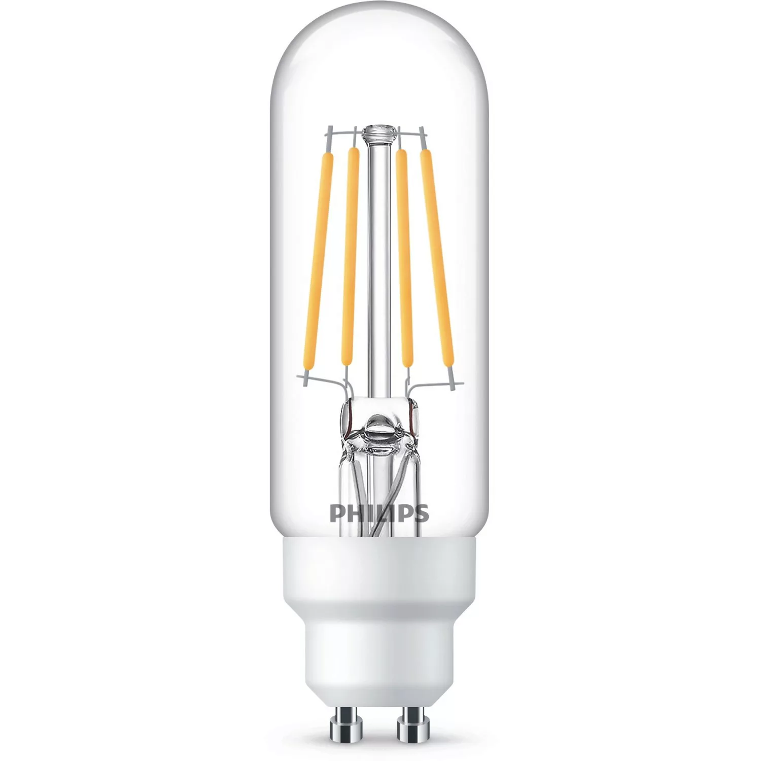 Philips LED-Leuchtmittel GU10 4,5 W Neutralweiß 470 lm 10,8 x 3,2 cm (H x Ø günstig online kaufen