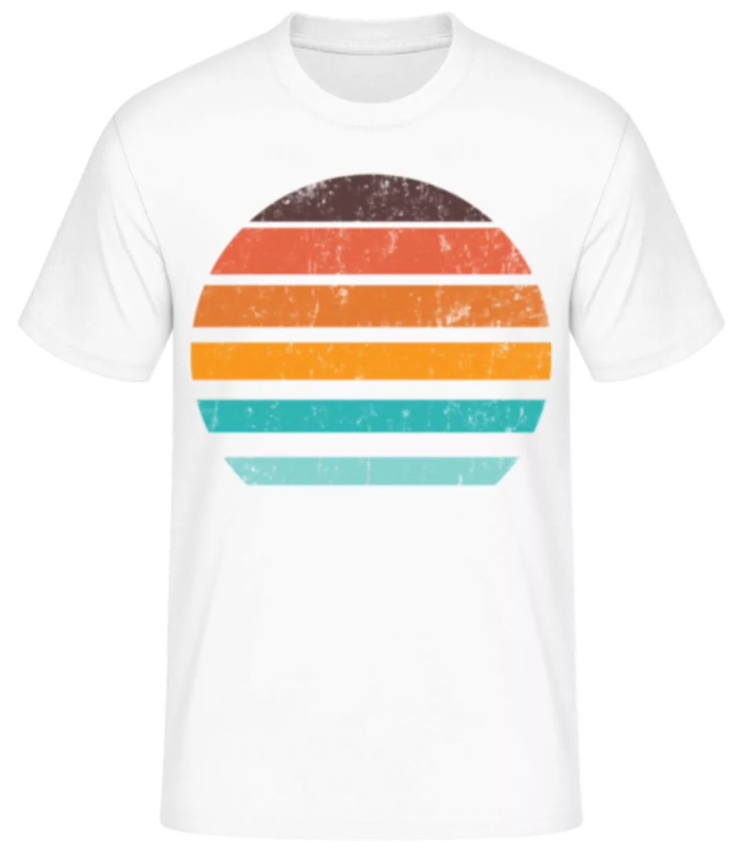 Retro Sonnenuntergang 4 · Männer Basic T-Shirt günstig online kaufen