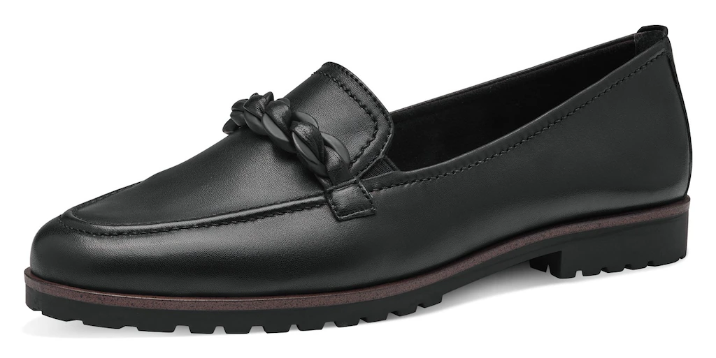 Tamaris Loafer, Chunky Slipper, Business Schuh mit trendiger Flechtkette günstig online kaufen