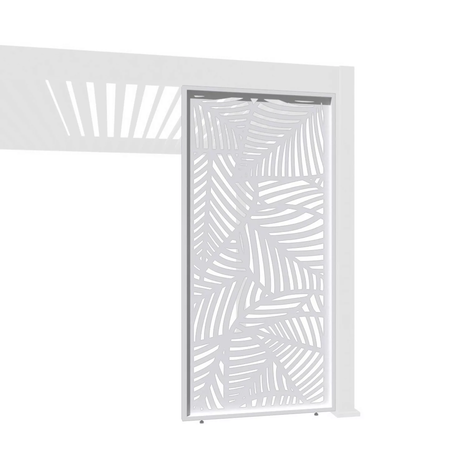 Weide Pavillonseitenteil Dekorative Wand für Pergola günstig online kaufen