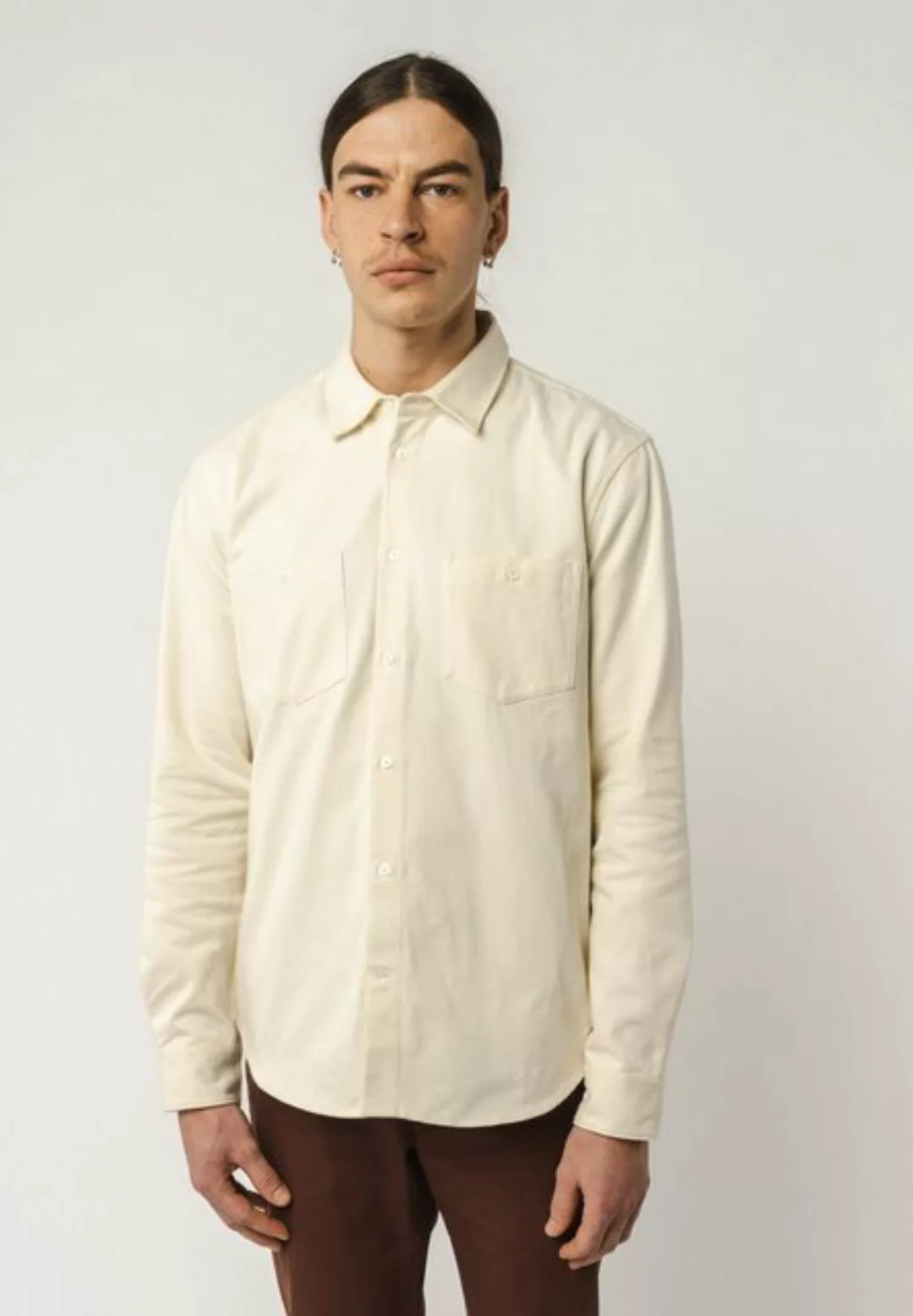 MELA Langarmhemd Overshirt PRAN Aufgesetzte Brusttaschen günstig online kaufen