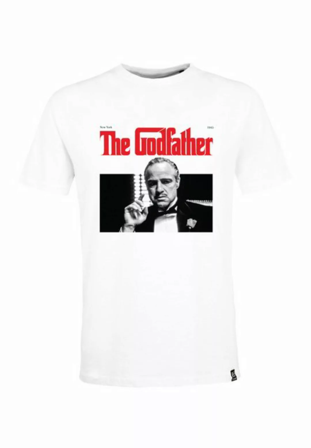 Recovered T-Shirt The Godfather Close Up Relaxed GOTS zertifizierte Bio-Bau günstig online kaufen