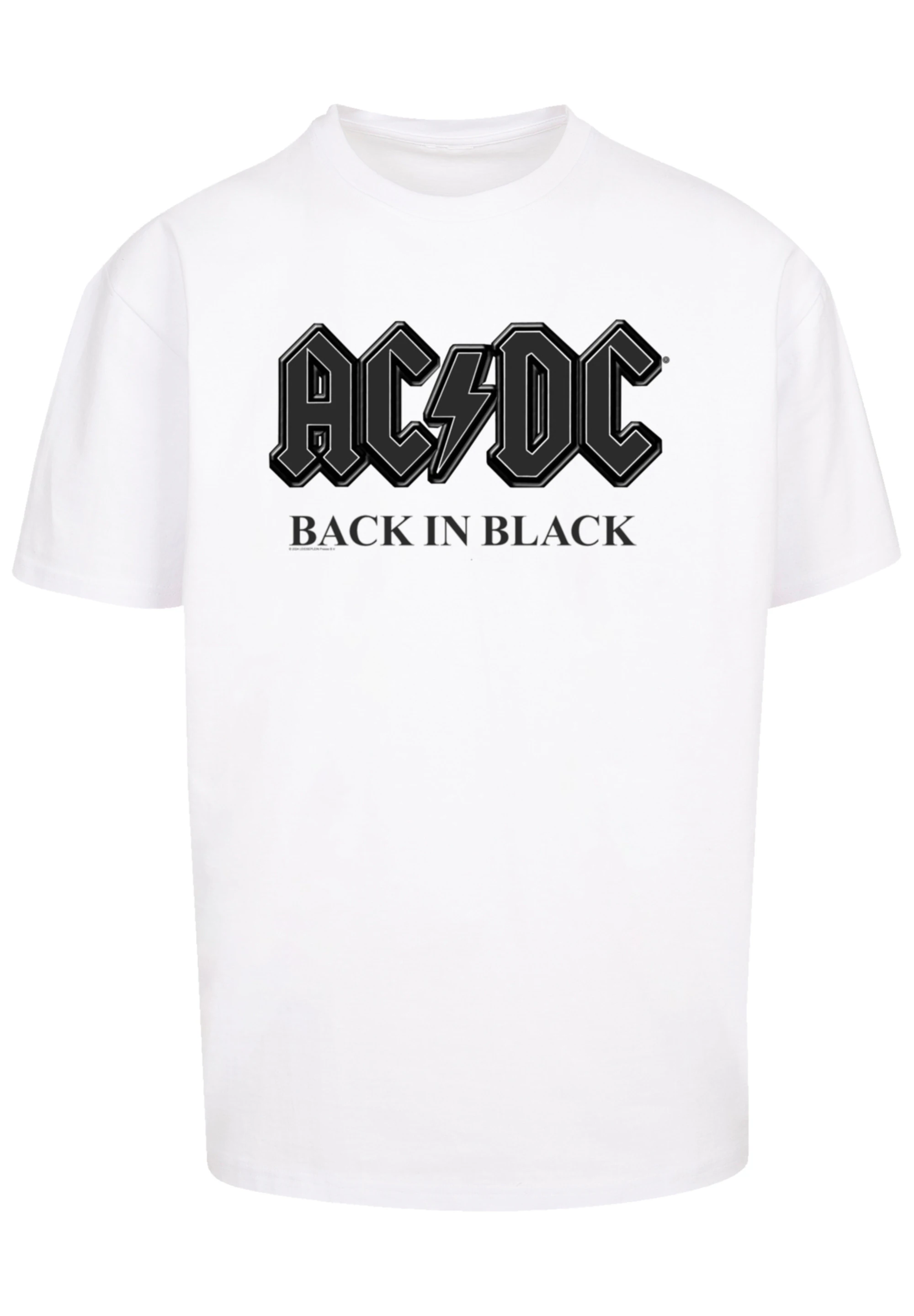 F4NT4STIC T-Shirt "ACDC Back in Black", Premium Qualität günstig online kaufen