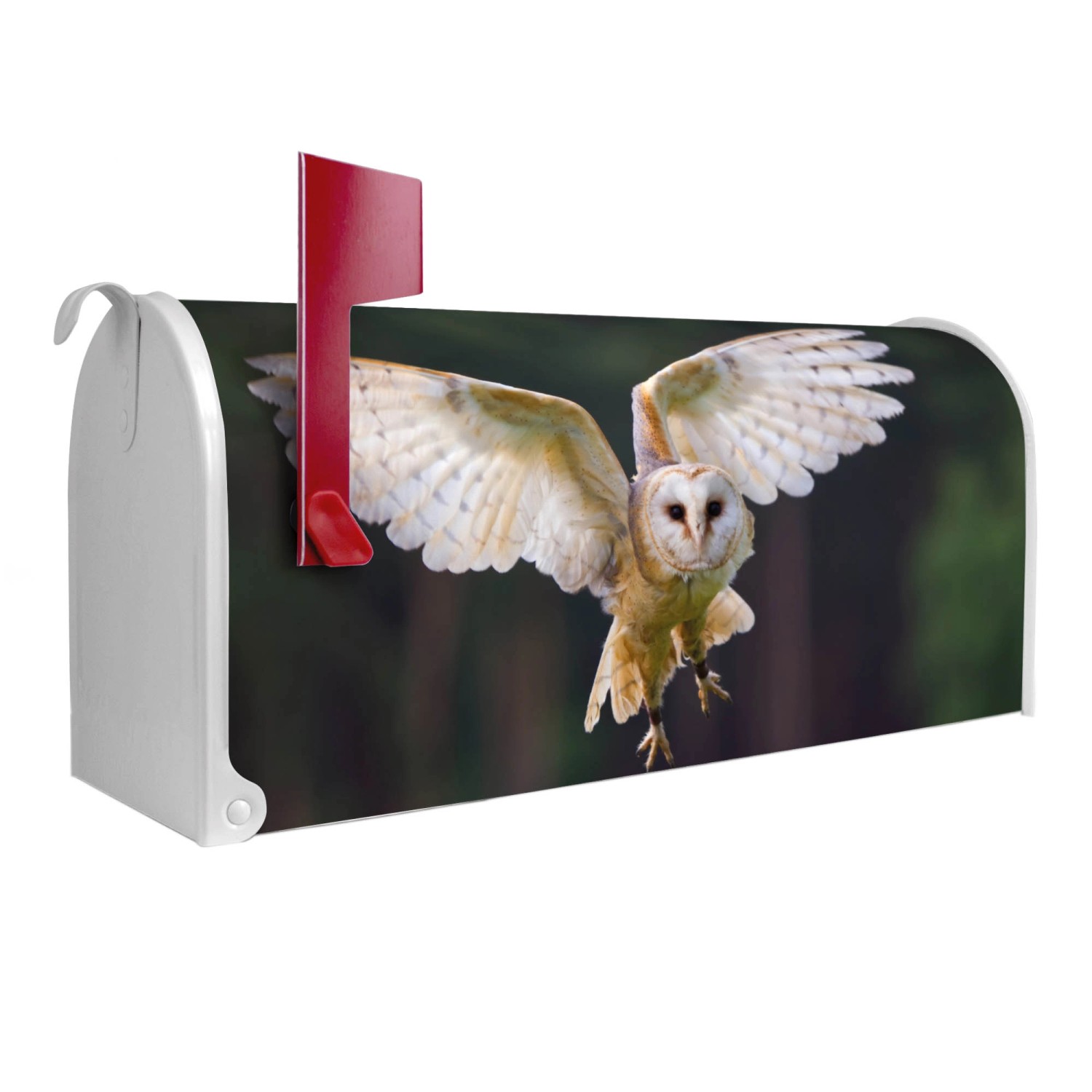 Banjado Amerikanischer Briefkasten Weiß 48x22x16cm US Mailbox Letterbox Pos günstig online kaufen