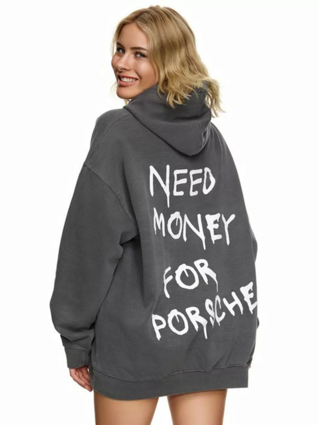 Worldclassca Hoodie Worldclassca Oversized NEED MONEY Hoodie Kapuzenpullove günstig online kaufen