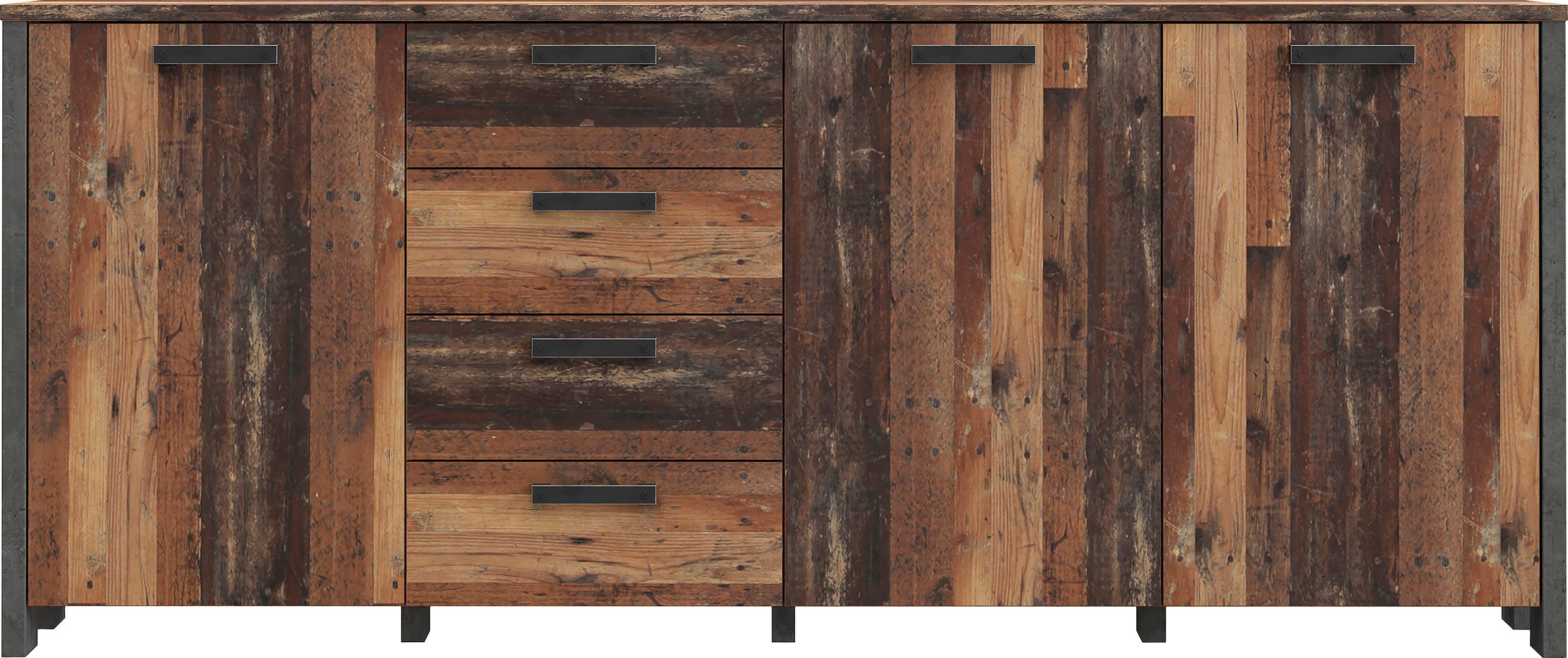 FORTE Sideboard "Clif", Breite ca. 206 cm günstig online kaufen