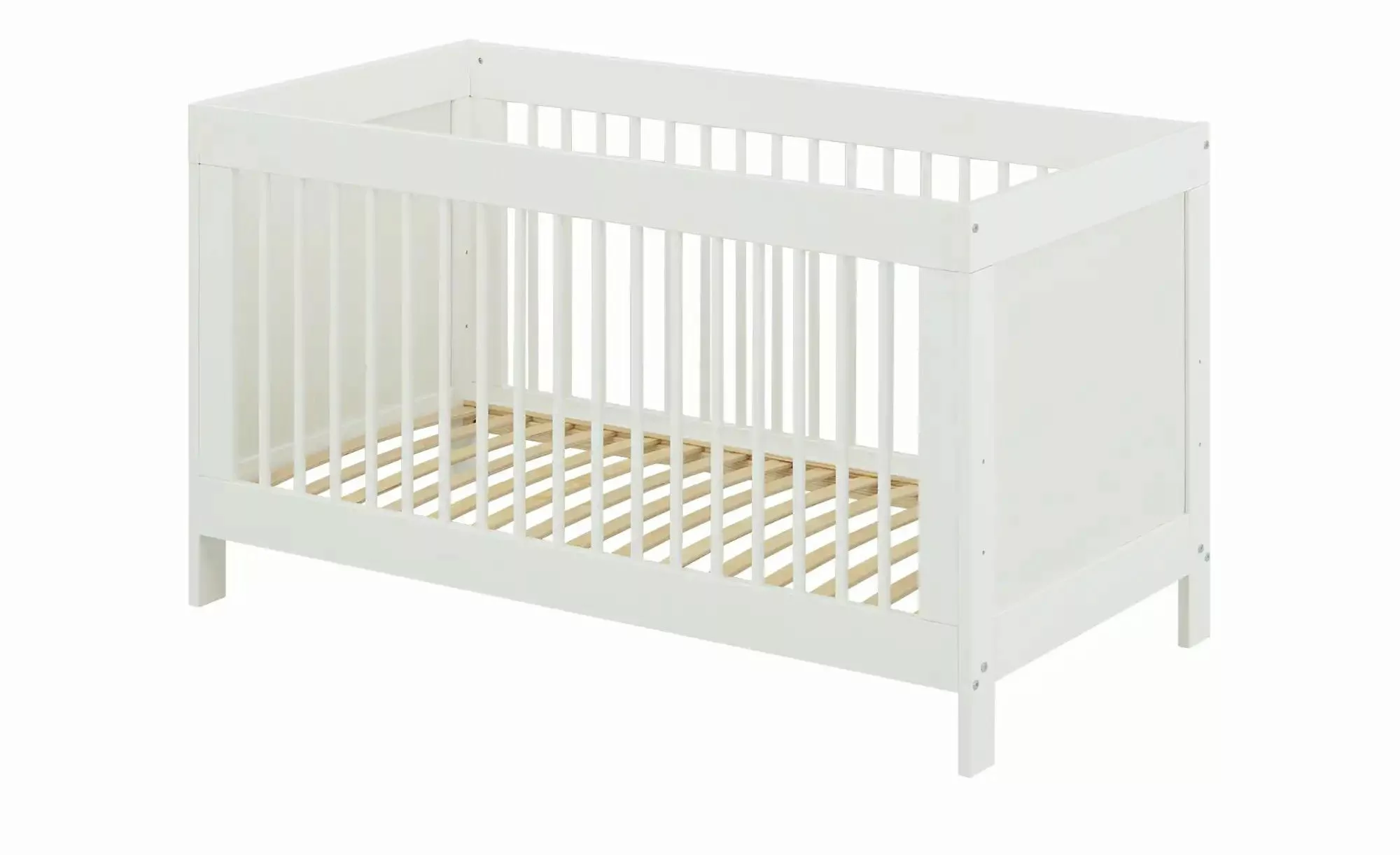 Kinderbett  Landliv ¦ weiß ¦ Maße (cm): B: 74,6 H: 80 T: 143.0 Baby > Babym günstig online kaufen