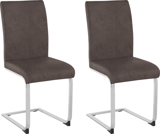 Home affaire Freischwinger "Charissa", (Set), 2 St., Microfaser, Bezug in v günstig online kaufen