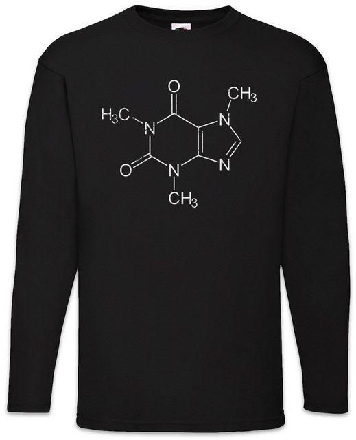 Urban Backwoods Langarmshirt Caffeine Molecule Langarm T-Shirt Engineer Mat günstig online kaufen