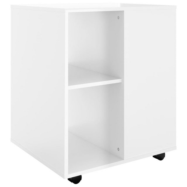 vidaXL Aktenschrank Rollschrank Hochglanz-Weiß 60x53x72 cm Spanplatte günstig online kaufen