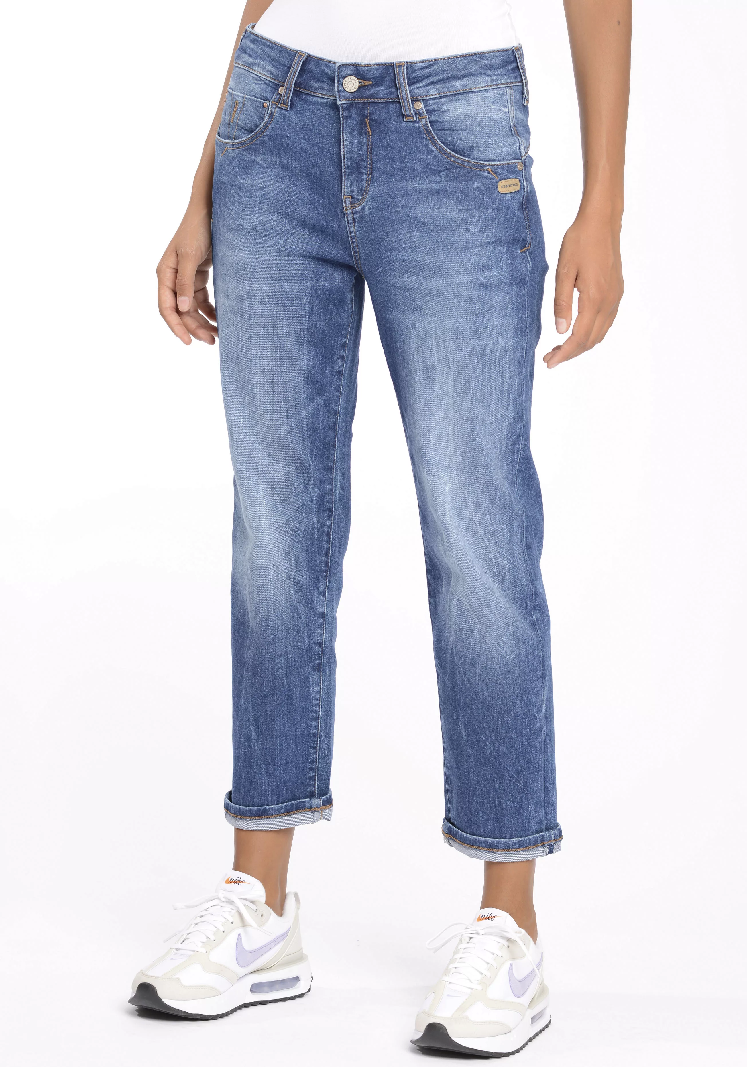 GANG Ankle-Jeans "94RUBINIA CROPPED", Straight Fit günstig online kaufen