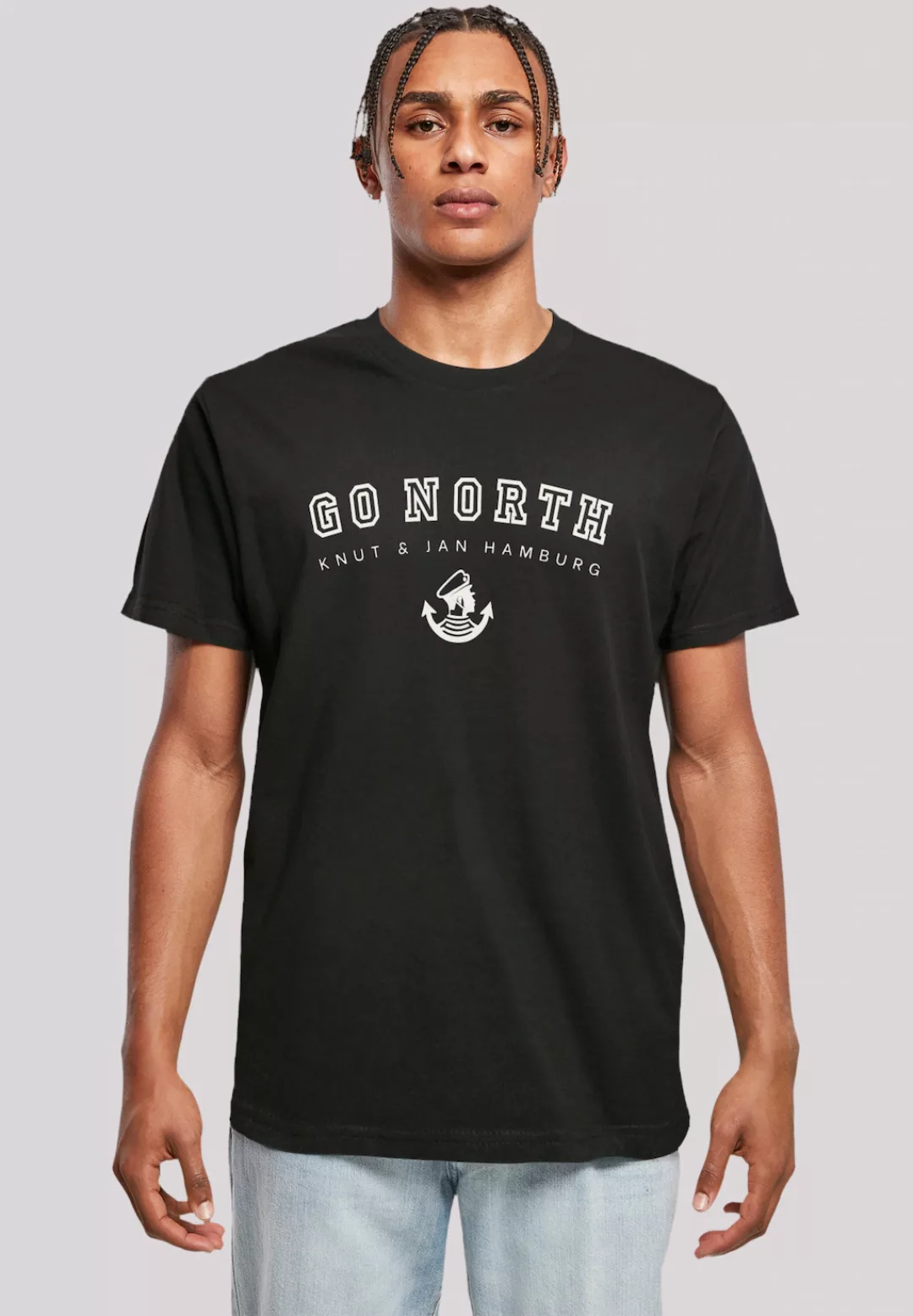 F4NT4STIC T-Shirt "Go North", Print günstig online kaufen