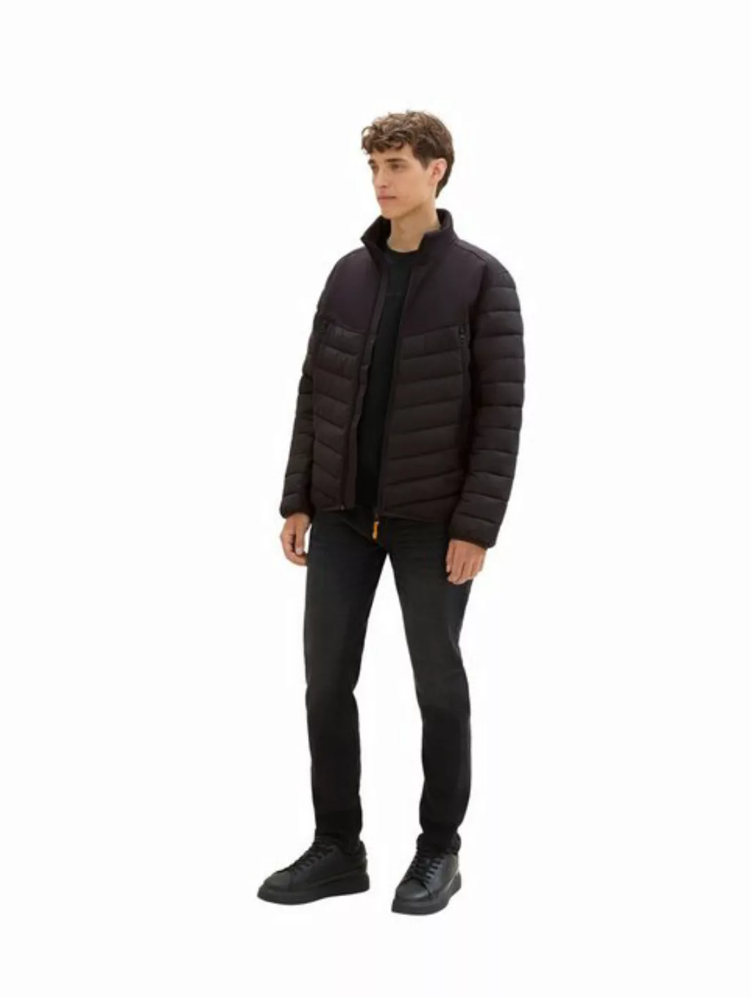 TOM TAILOR Denim Hybridjacke mit Stehkragen günstig online kaufen