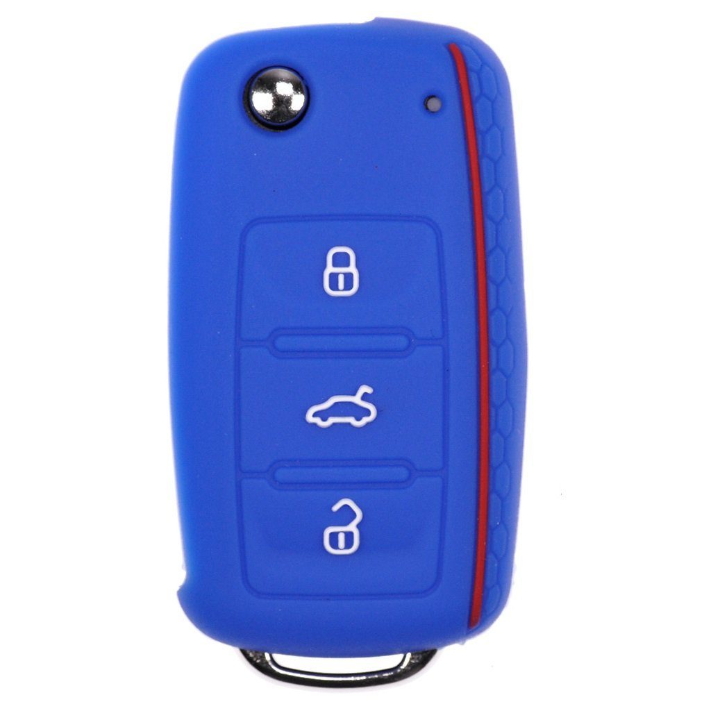 mt-key Schlüsseltasche Autoschlüssel Softcase Silikon Schutzhülle günstig online kaufen