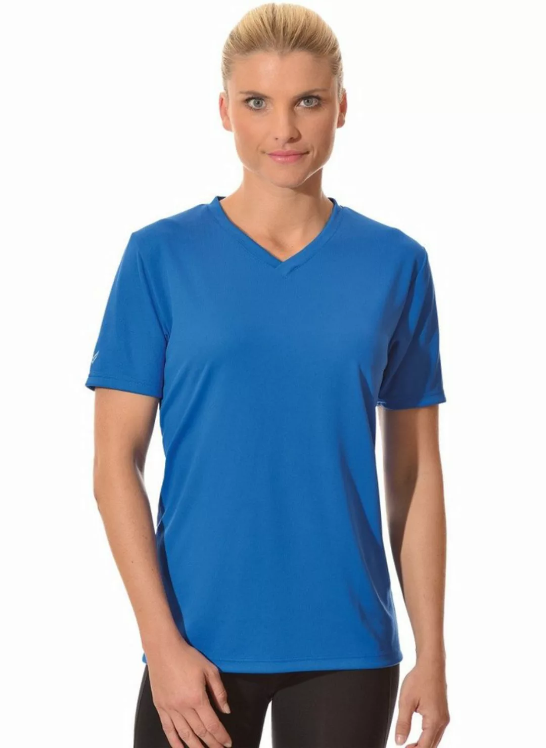 Trigema T-Shirt TRIGEMA V-Shirt COOLMAX® (1-tlg) günstig online kaufen