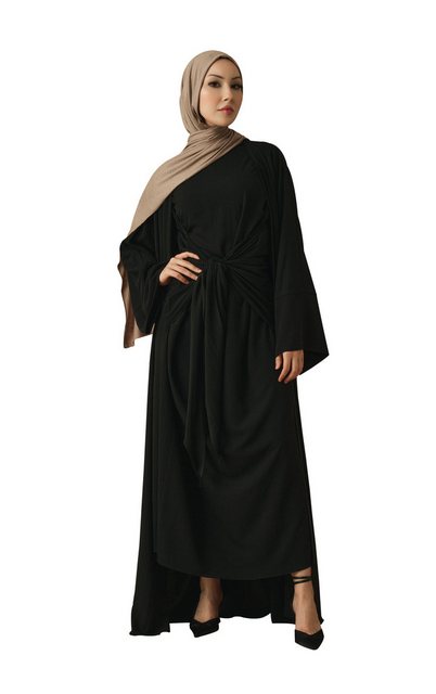 elf prive Langjacke Elf Prive Damen Abaya Set, Premium Qualität Abya, Locke günstig online kaufen