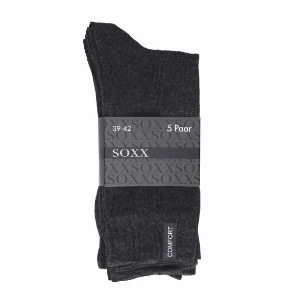 RENO Herren Socken 5er Pack mittelgrau, Gr. 39 günstig online kaufen