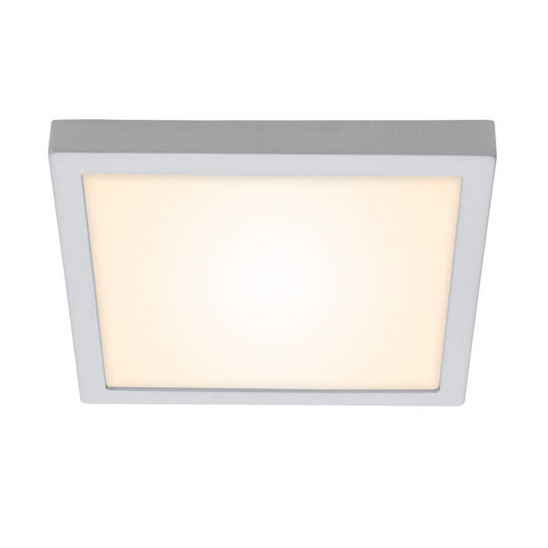 Briloner LED-Decken-& Wandlampe Fire Chrom Matt 21 W Neutralw. 30x30cm günstig online kaufen