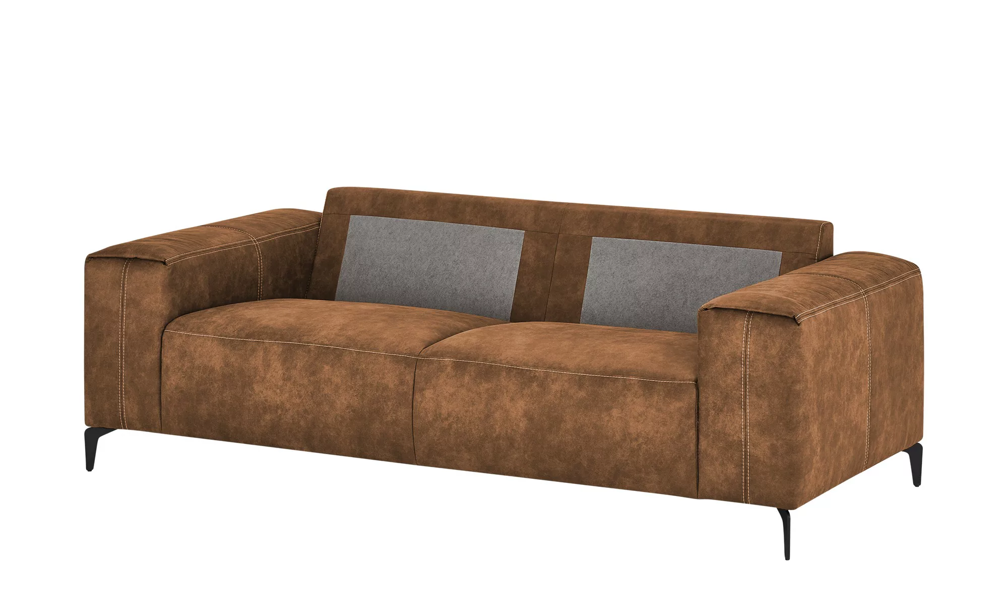 smart Sofa  Gabriela ¦ braun ¦ Maße (cm): B: 202 H: 90 T: 91 Polstermöbel > günstig online kaufen