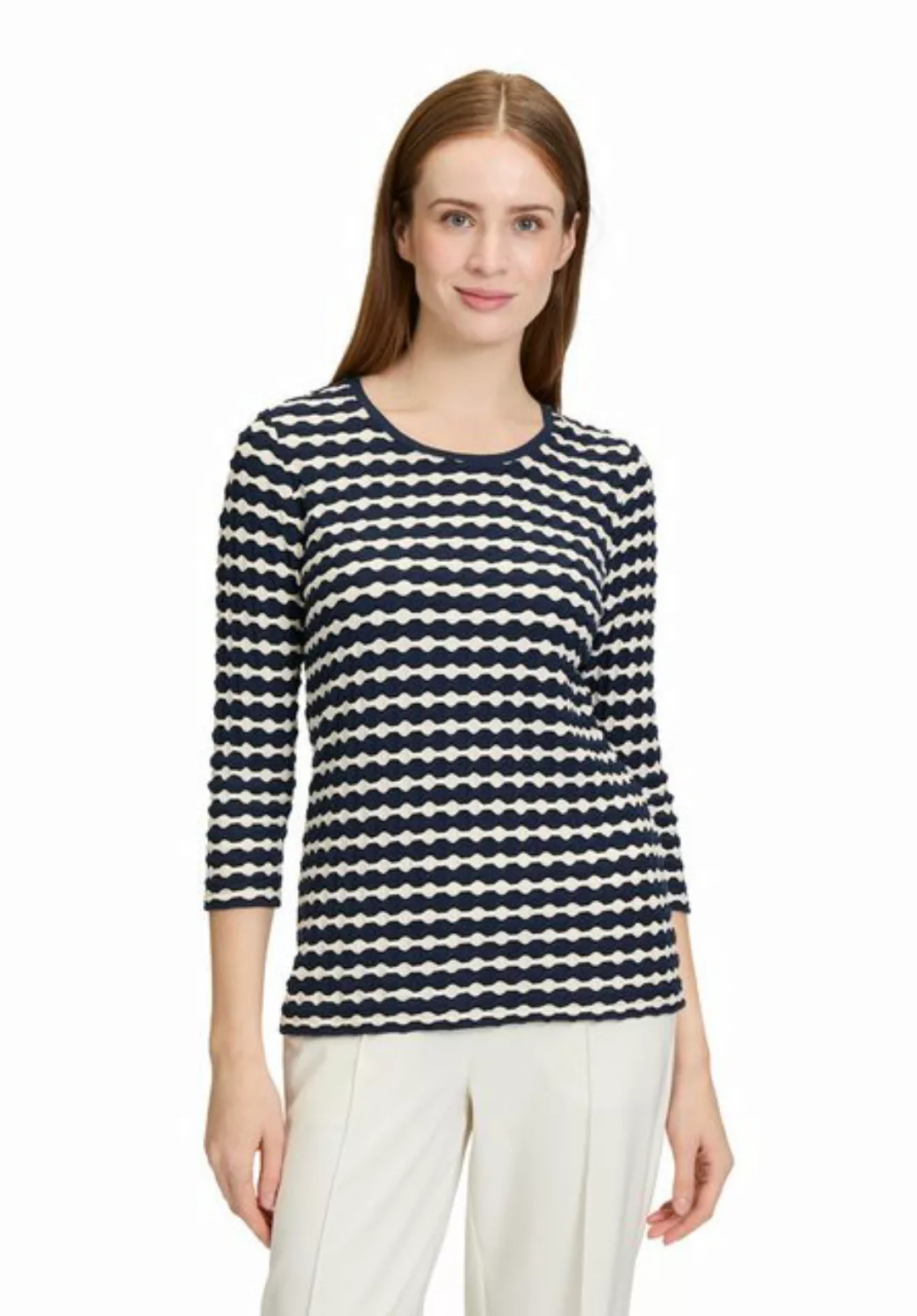 Betty Barclay 3/4-Arm-Shirt Betty Barclay Basic Shirt mit Rundhalsausschnit günstig online kaufen