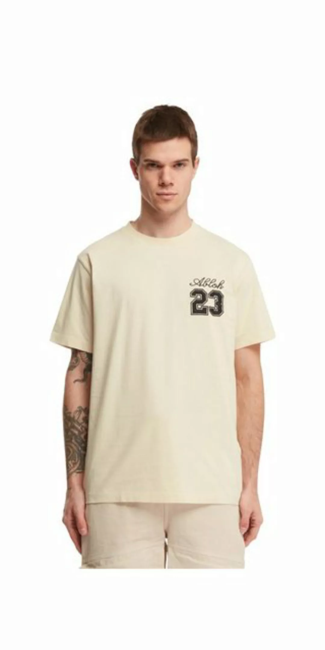 OFF-WHITE Print-Shirt Off-White 23 Skate Logo T-Shirt Beige Herren günstig online kaufen