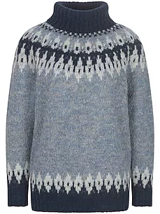 Rollkragen-Pullover DAY.LIKE blau günstig online kaufen