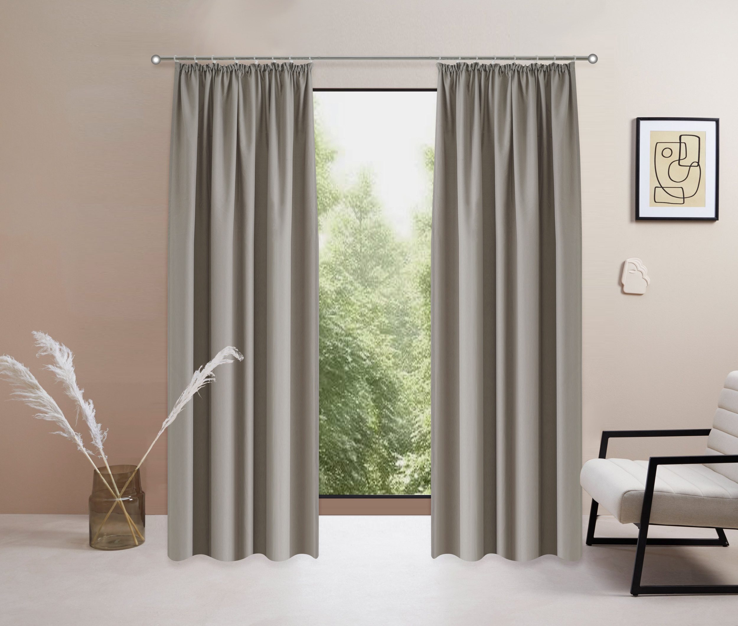 my home Vorhang Raja, Gardinen mit günstig online kaufen