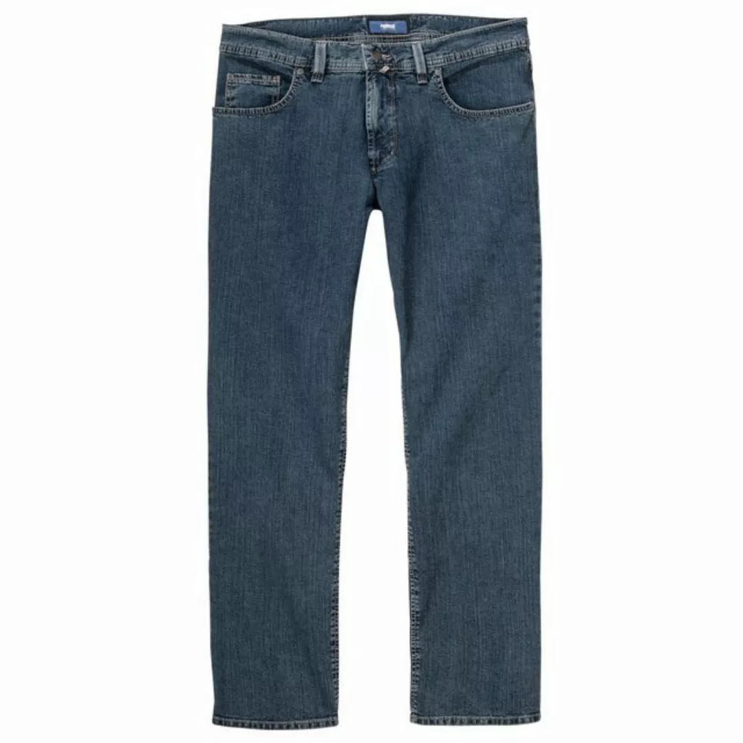 Pionier Stretch-Jeans Große Größen Stretch-Jeans stone washed blue Peter Pi günstig online kaufen