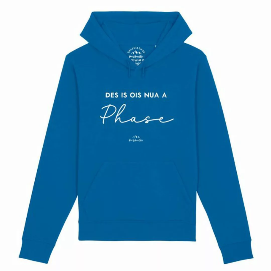 Bavariashop Hoodie Herren Hoodie "Des is ois nua a Phase günstig online kaufen