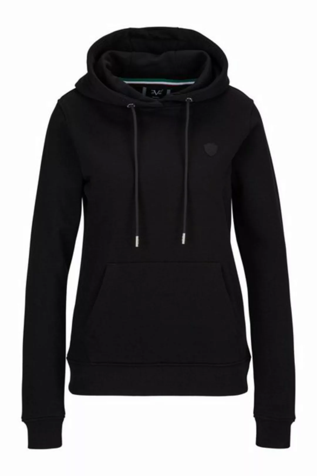 19V69 ITALIA Hoodie BURNER Damen Kapuzenpullover mit Logodetail und Kapuze günstig online kaufen