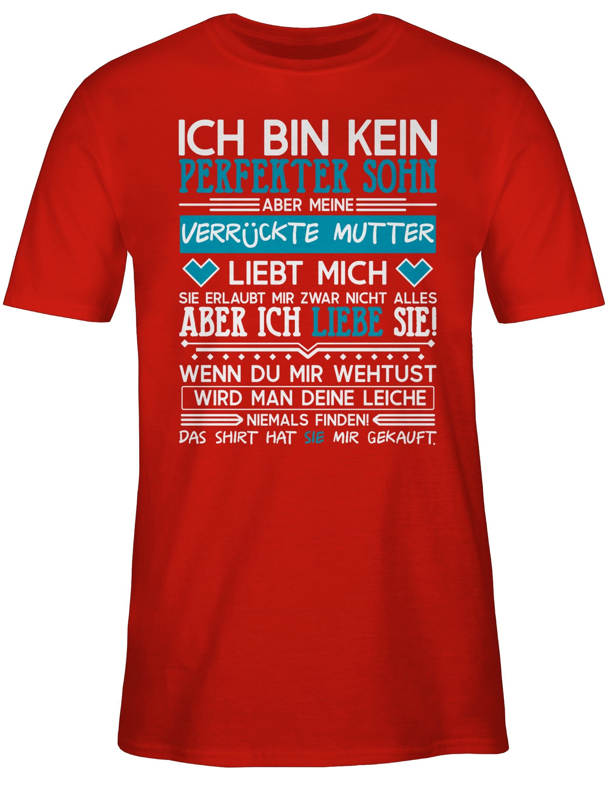Shirtracer T-Shirt Ich bin kein perfekter günstig online kaufen