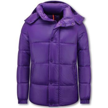 Enos  Blazer Pufferjacke Wattierte Jacken Lila günstig online kaufen