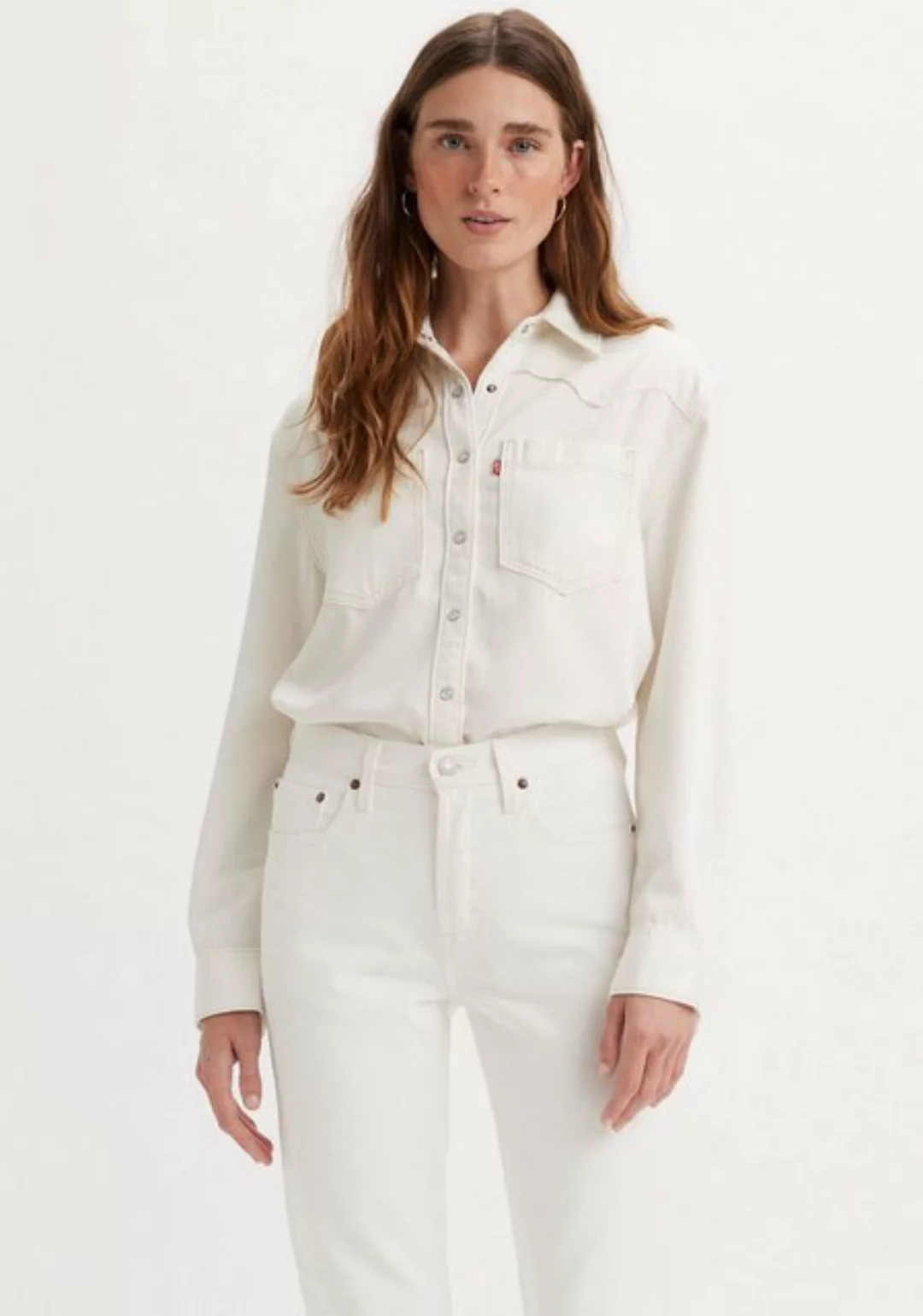 Levi's® Jeansbluse TEODORA WESTERN SHIRT mit Druckknöpfen günstig online kaufen