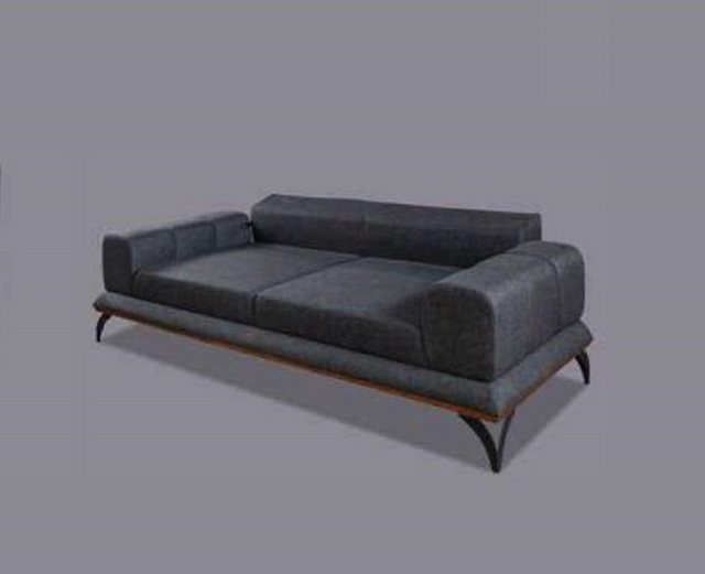 JVmoebel 3-Sitzer Wohnzimmer Sofa 3 Sitz Couch Design Couchen Polster Samt, günstig online kaufen