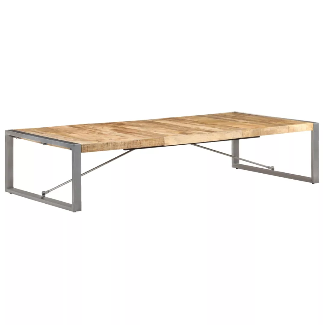 Couchtisch 180x90x40 Cm Raues Mangoholz günstig online kaufen